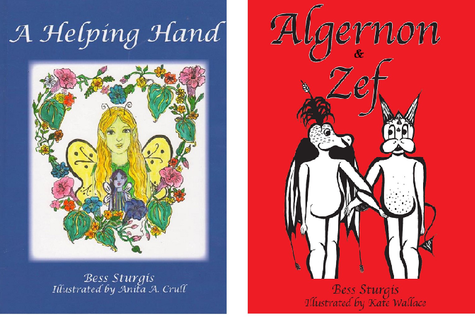 Cover artwork for Algernon and Zef and A Helping Hand: A Fairy Grandmother Tale